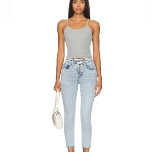 Good American Light Blue Petite Slim Jean